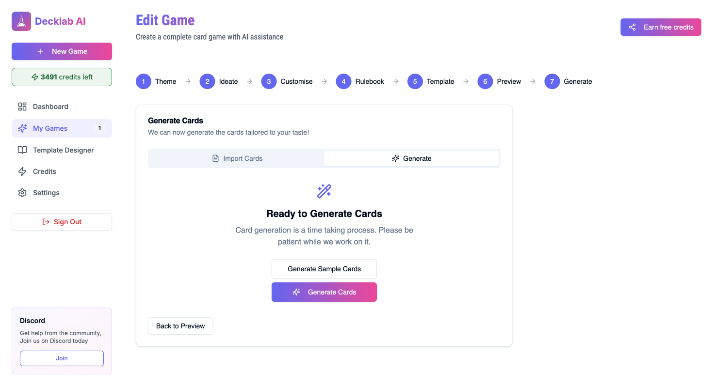 How to Create a Card Game in Minutes with Decklab AI | Step-by-Step Guide
