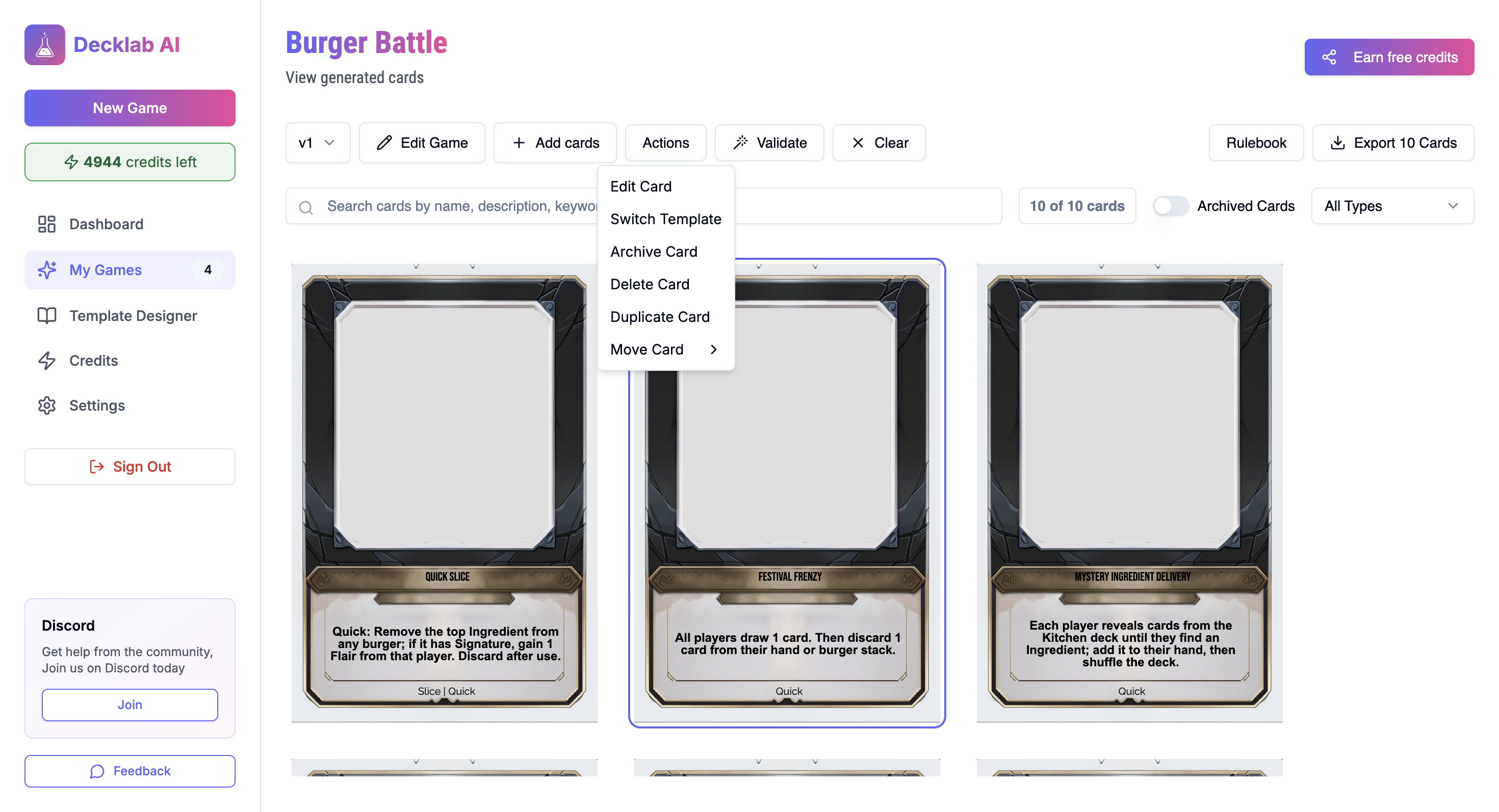 How to Edit a Card in Decklab AI | Step-by-Step Guide How to Edit a Card in Decklab AI | Step-by-Step Guide
